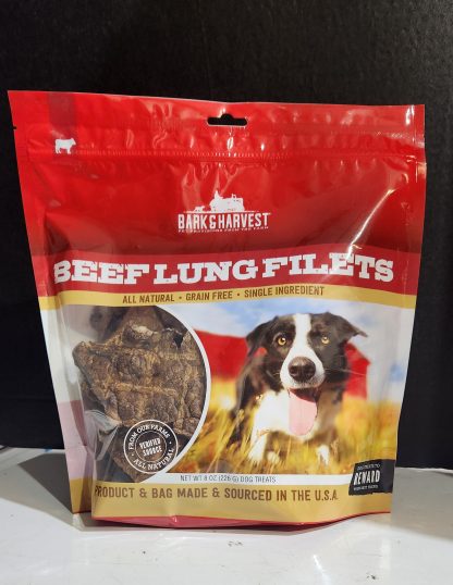 Bark Harvest Beef Lung 8 oz
