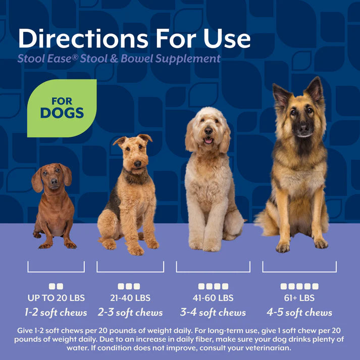 NaturVet Stool Ease® Soft Chews 40 CT