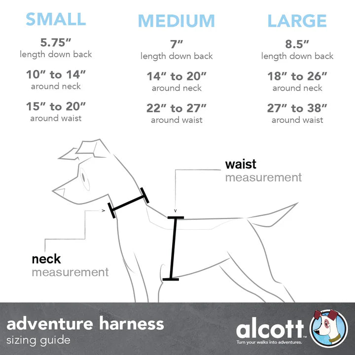 Alcott Reflective Adventure Harness