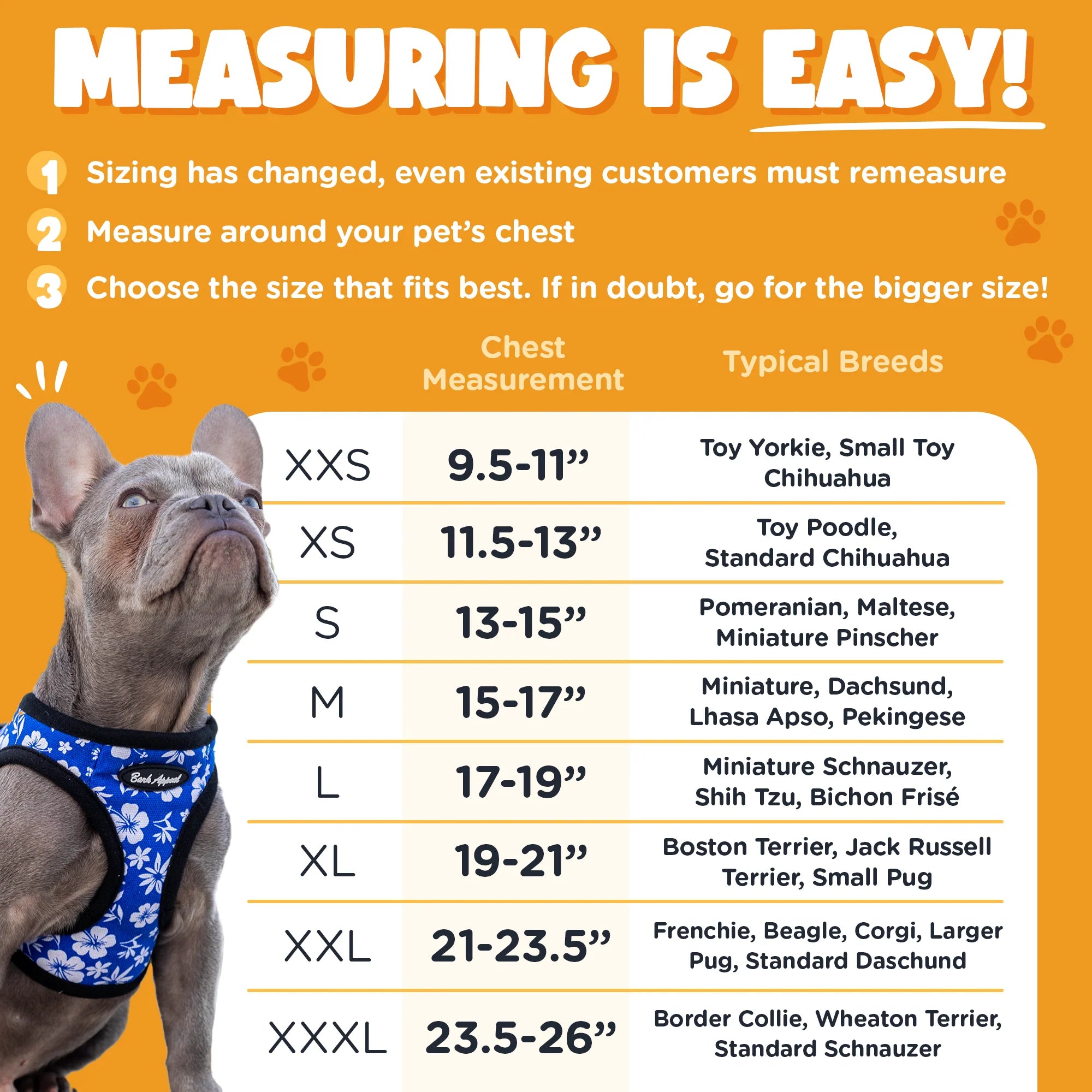 Bark Appeal Solid Mesh Step-In Harness