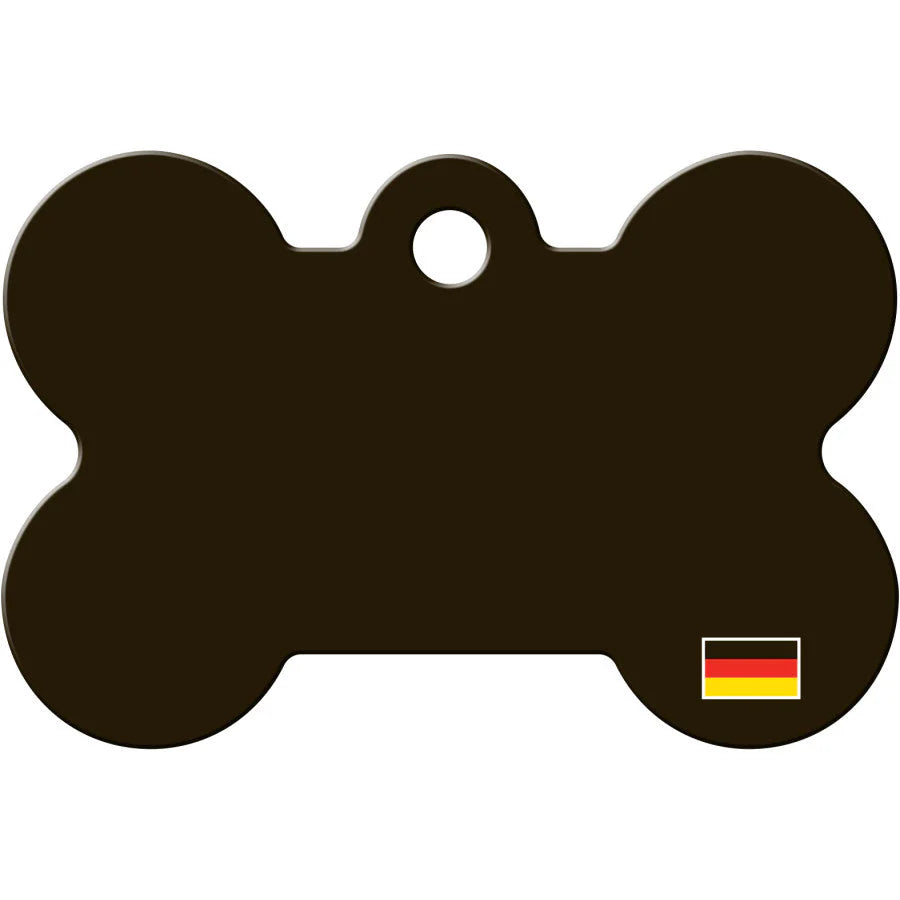 German Flag Large Bone Tag