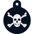 Skull & Crossbones Large Circle Tag